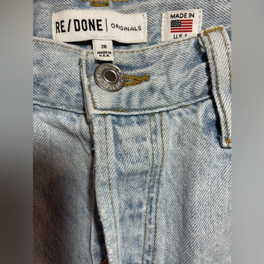 RE/DONE Jeans Women’s Size‎ 28 Originals 50s Cigarette in Aged Light